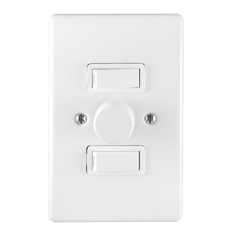 Crabtree Classic 2 or 3 Lever LED Press On/Off Rotary Smart Dimmer 225W
