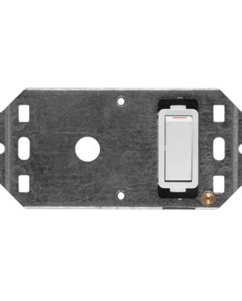 Crabtree Classic 1 Lever 1 Way Switch on 2x4 Dimmer Yoke (Module Not Included)