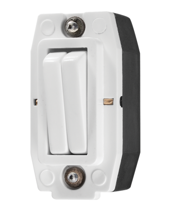 Crabtree Classic 2x1 Way Twin Screw-in Switch