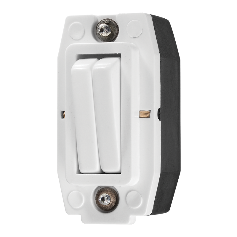 Crabtree Classic 2x1 Way Twin Screw-in Switch