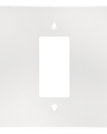 Crabtree Classic Plastic Isolator Coverplate - Durable & Elegant