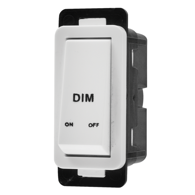 Crabtree Classic Bell Press (Dim-on-Off) 1 Way Clip-in Switch