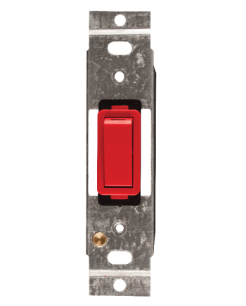 Crabtree Classic 1 Lever 1 Way Switch on Yoke