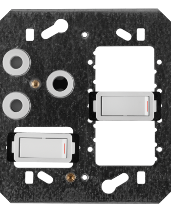 Crabtree Classic Mixed 1 Lever 1 Way Switched Socket 164-1