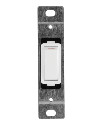 Crabtree Classic 1 Lever 1 Way Industrial Switch with Weatherproof Plastic Surface Box