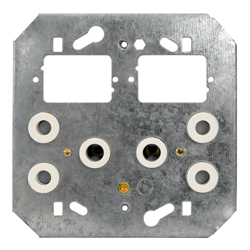 Crabtree Classic Double Separate Socket 164-1 Modules Unswitched