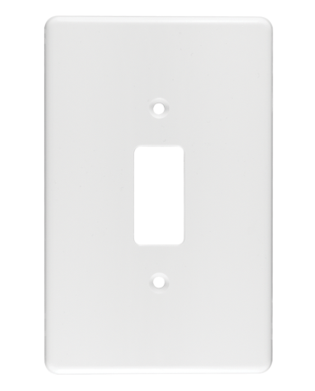 Crabtree Classic 1 Lever Plastic Coverplate