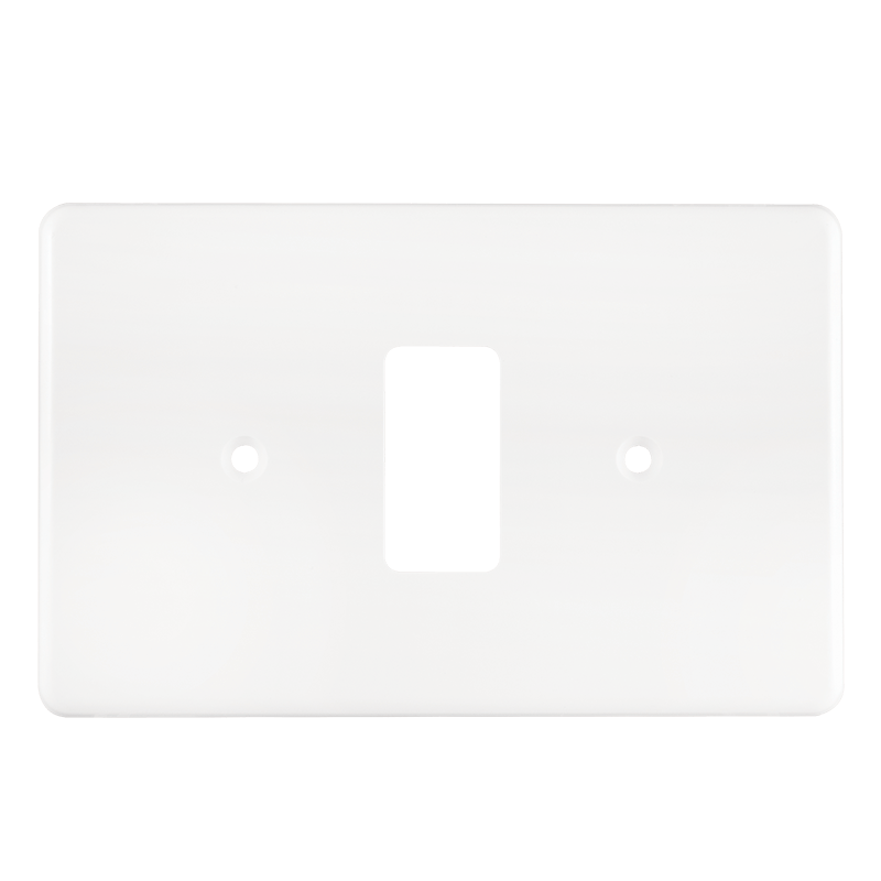 Crabtree Classic 1 Lever Horizontal Steel Coverplate – Custom Order