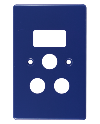 Crabtree Classic Single STD Switched Socket Coverplate