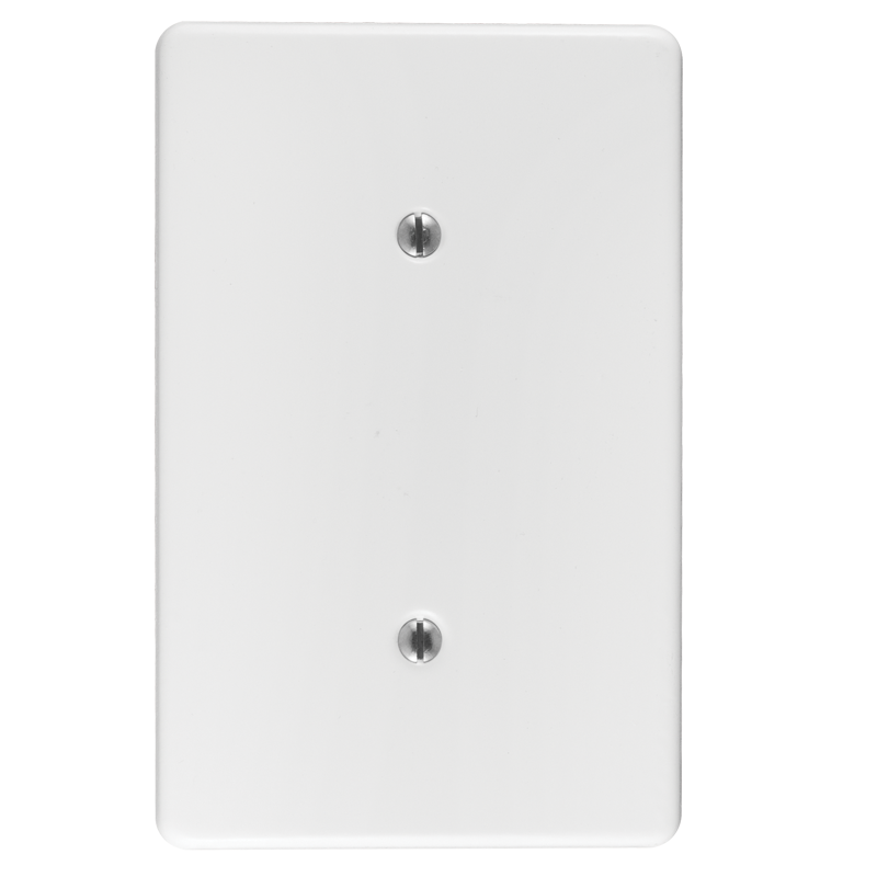 Crabtree Classic Blank Steel Coverplate - Durable & Sleek Design