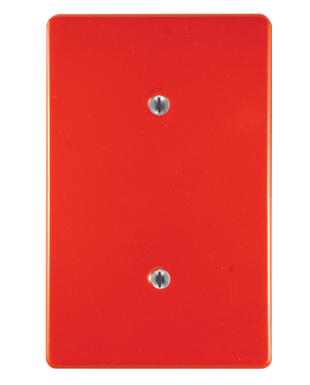 Crabtree Classic Blank Steel Coverplate - Durable and Versatile