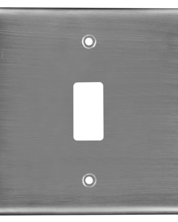 Crabtree Classic 1 Lever Steel Coverplate