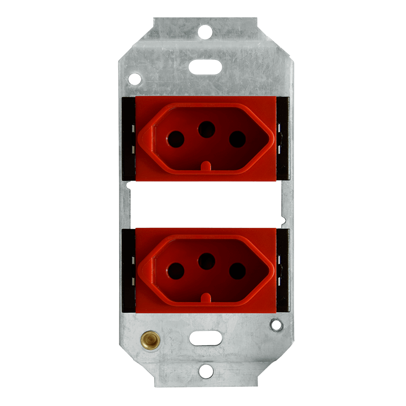 Crabtree Classic Duo 164-2-1 Unswitched Socket