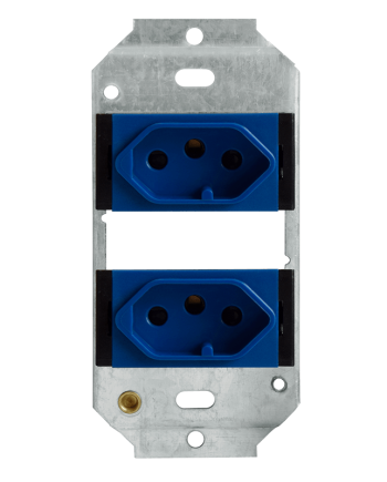 Crabtree Crabtree Classic Duo 164-2-1 Unswitched Socket