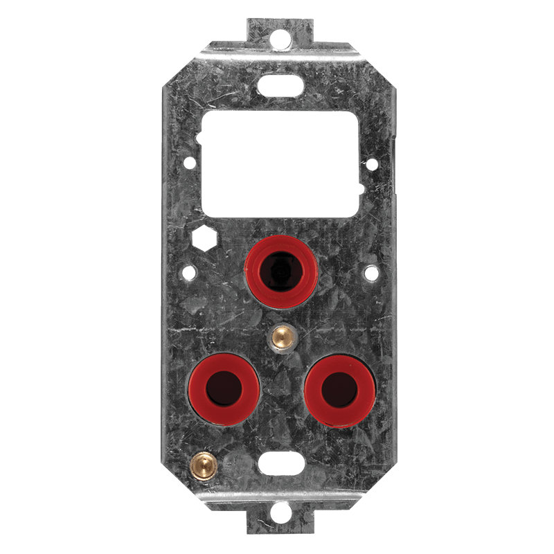 Crabtree Classic Single STD Unswitched 164-1 Socket on 2×4 Yoke