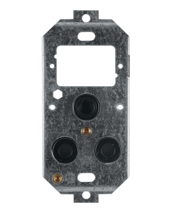 Crabtree Classic Single Dedicated Unswitched 164-4 Socket on 2×4 Yoke