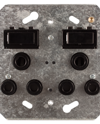 Crabtree Classic Double Monoblock Switched Dedicated Socket 164-4