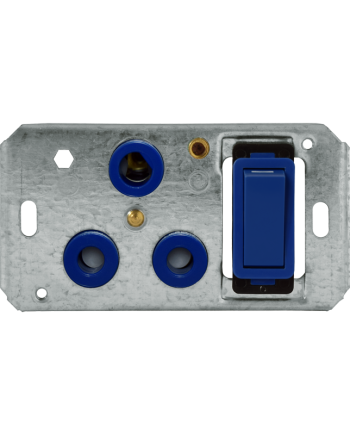 Crabtree Classic Dedicated 164-4 Single Socket on 4×2 Yoke (Cabstrut)