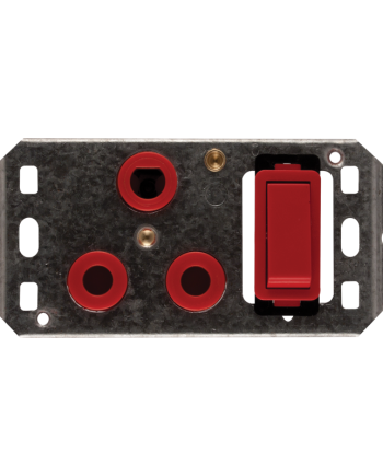 Crabtree Classic Single Dedicated 164-4 Switched Socket on Yoke