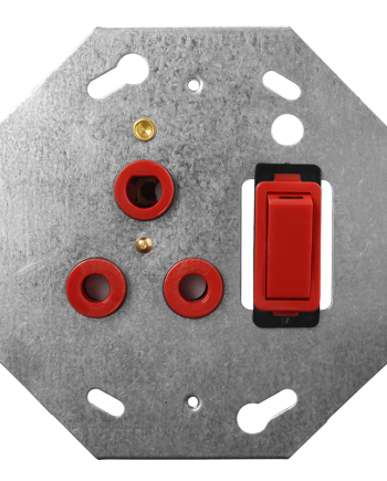 Crabtree Classic Single Dedicated 164-4 Switched Socket on 4×4 Yoke