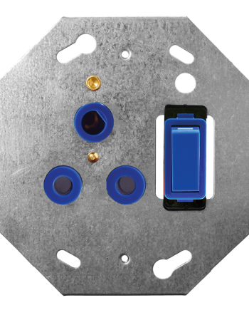 Crabtree Classic Single Dedicated Switched Socket 164-4 on 4×4 Yoke