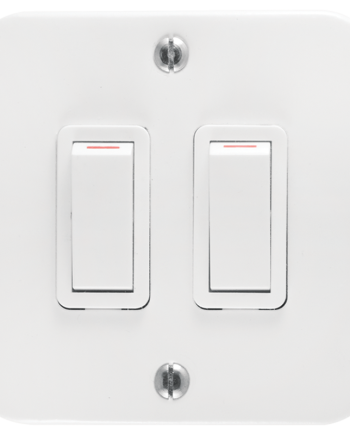 Classic 2 Lever 2 Way Industrial Switch on Surface Box