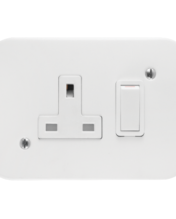 Crabtree Classic Industrial Single BS (13A) Switched Socket