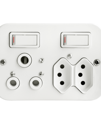 Classic Industrial Combo Switch Socket 16A