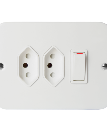 Classic Double 164-2 Switched Industrial Socket