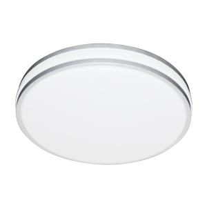 Brightstar LED Silver Polycarbonate Ceiling Fitting (Available in 16W/350mm and 22W/390mm)
