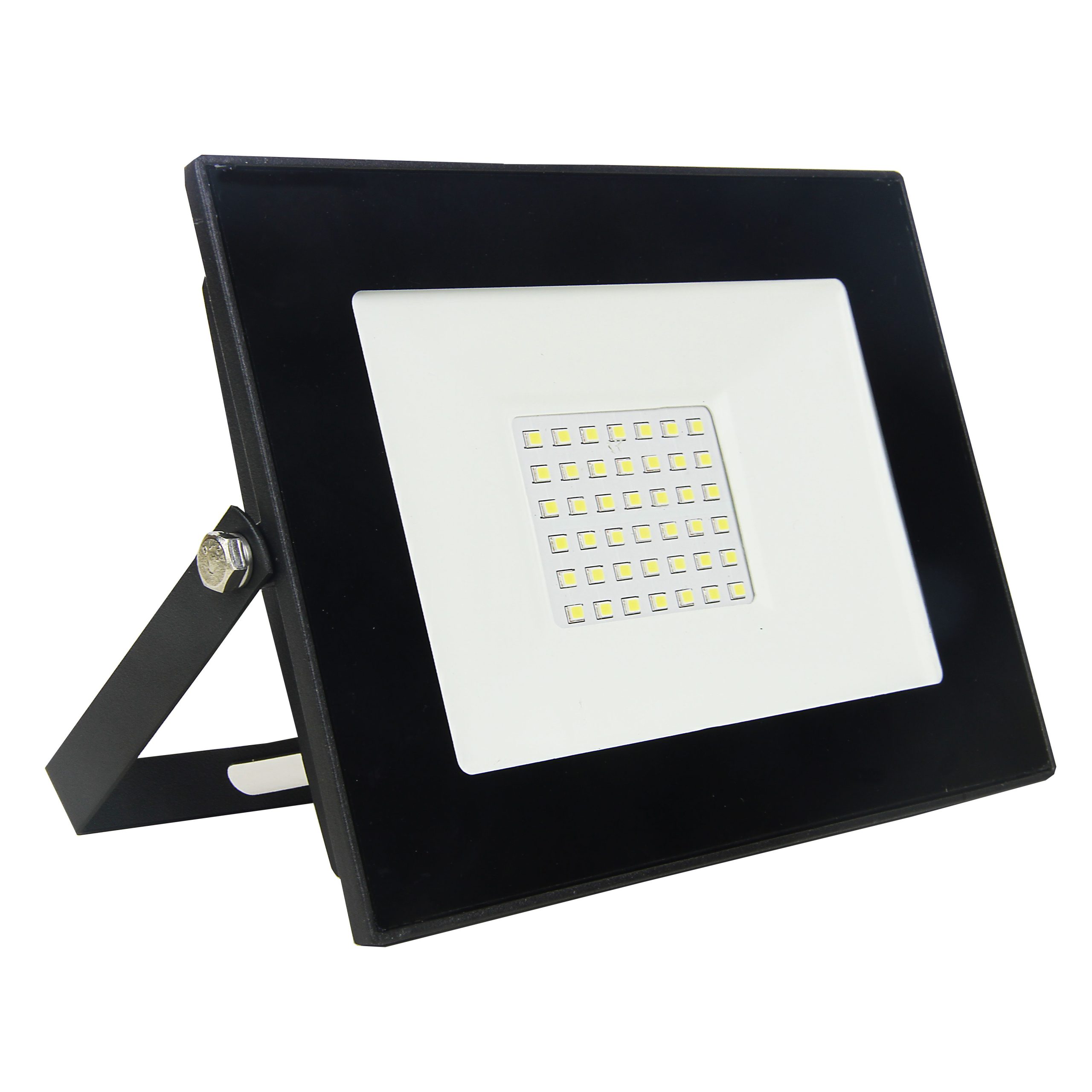 Starlit 50W LED Floodlight Daylight 6000K, 4000LM, Black, IP65, 2-Year Warranty