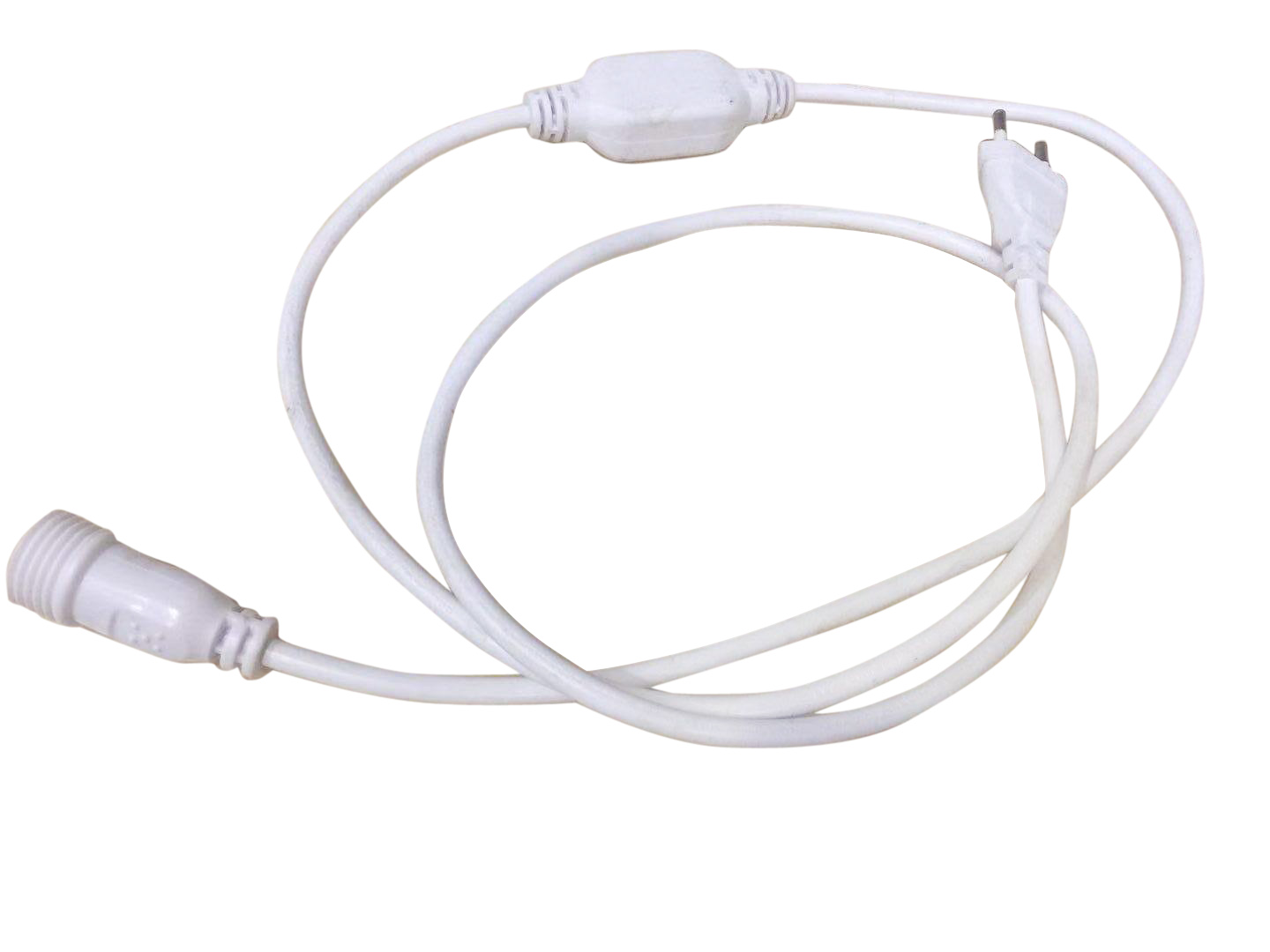 Starlit EU Plug for PVC T String/Fairy Light (1M Cord, Connect up to 6 Sets)