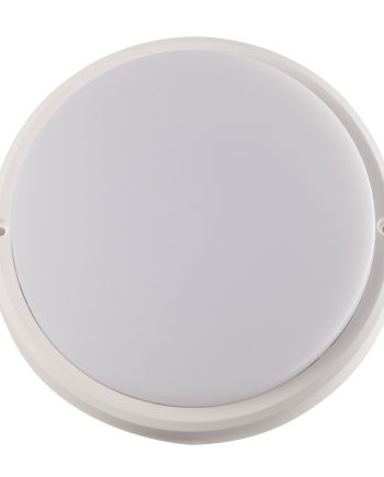 Starlit 12W LED Round Wall Bulkhead IP54 Outdoor White Daylight