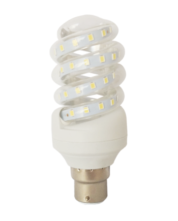 Starlit 12W B22 Spiral Corn LED Bulb Daylight 6000K, 1100LM, Indoor Use