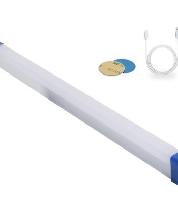 Starlit 60W Rechargeable Emergency Tube Light with 3000mAH Battery and 3 Light Modes (Strong, Middle, Flashlight Strobe SOS)