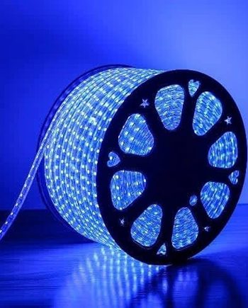 Starlit 100m Blue High Voltage LED Rope Light (6W/M, IP65, Outdoor)