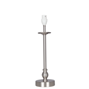 Brightstar BTL026 Satin Chrome Table Lamp - 1 Light, Modern Design