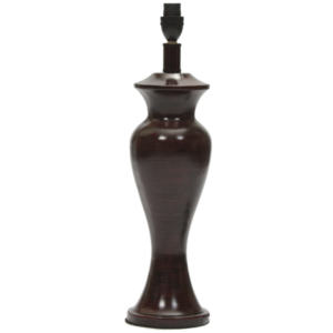 Brightstar BTL2448 Dark Resin Table Lamp - 450mm Height, 60W BC