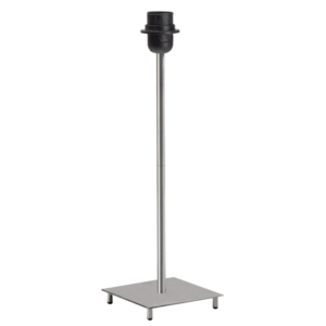 Brightstar BTL624 Satin Chrome Table Lamp - 1 x 40W (11W) SES, 355mm Height