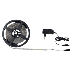 Brightstar Flexible 5M White LED Strip Light Kit (4000K, 18W Driver)