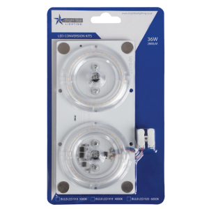 Brightstar 36W Easy Install Magnetic LED Conversion Kit with 3 Selectable Color Temperatures (3000K, 4000K, 6000K)