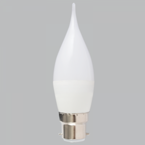 Brightstar 5W LED Flame Bulb with Frosted Cover (B22, 3000K/4000K Options)