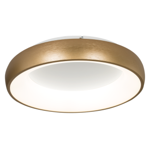 Brightstar CF276 Brushed Gold 28W LED Ceiling Fitting with CCT and Dimmable Light (400mm)
