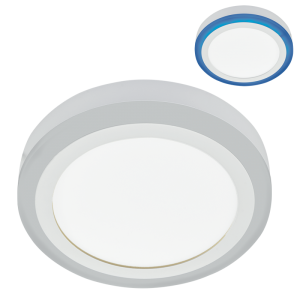 Brightstar CF548 LED Ceiling Fitting with Dual Color (White/Blue) and Switch Functionality