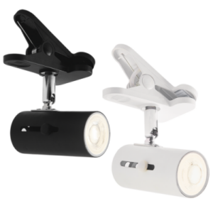 Brightstar CL008 Metal Clip-On Spotlight with Switch for Desk Lighting