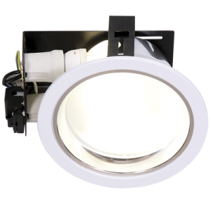 Brightstar DL041 White Pressed Metal Recessed Downlighter