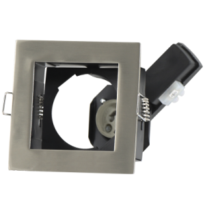 Brightstar DL081 Satin Pressed Metal Downlighter with 50W GU10 Lamp Holder