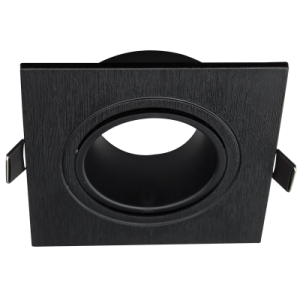 Brightstar DL124 Square Recessed Polycarbonate Downlighter with Antiglare Ring