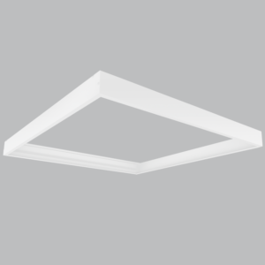 Brightstar White Aluminum Flush Mount Frame for 600x600 LED Panel