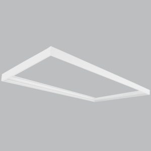 Brightstar White Aluminium Flush Mount Frame for 600mm x 1200mm LED Panel